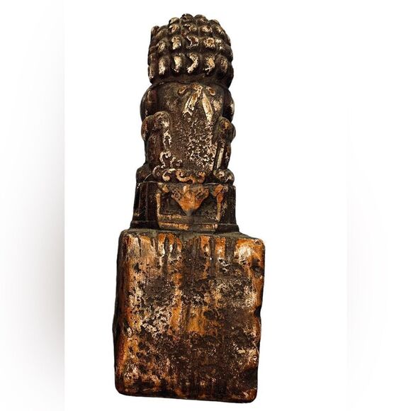 Attila’s Original Repro of the Artist Foo Dog Statue Feng Shui Figurine statue - Picture 3 of 9